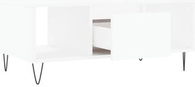 Mesa de centro 90x50x36,5 cm derivados de madeira branco