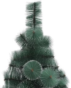 Árvore de Natal artificial com suporte 180 cm PET verde