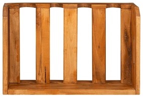 Garrafeiras para 16 garrafas 4 pcs madeira de mogno maciça