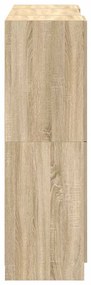 Conj. móveis de cozinha 3 pcs deriv. de madeira carvalho sonoma