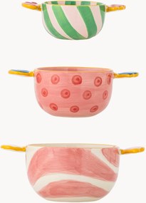 Taças pintadas à mão Caramella, conjunto de 3