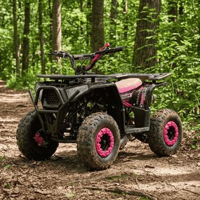 Moto 4 gasolina para Crianças Motors Quad Escape 49cc Rosa