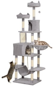 PawHut Arranhador para Gatos Grande Altura 173 cm Arranhador para Gato