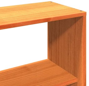 Cama com estante sem colchão 135x190 cm madeira maciça