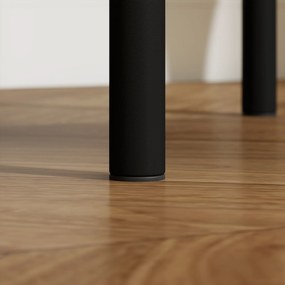 Móvel de TV Estilo Boémio Móvel de TV até 55 Polegadas com Detalhes em Corda de Papel e 2 Prateleiras Abertas 124x43,5x41 cm Madeira