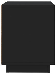 Mesas de cabeceira 2 pcs 44x35x45 cm derivados de madeira preto