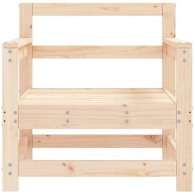 Cadeiras de jardim 2 pcs madeira de pinho maciça