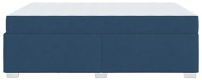 Estrutura da Cama Outros Azul 140 x 200 cm tecido