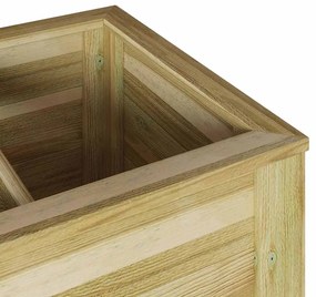 Estante de Plantas para Jardim 85x46x94 cm, em Madeira de Pinheiro Tra