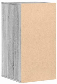 Cómoda com  4 Gavetas - 40x41x76 cm - derivados de madeira - cinzento