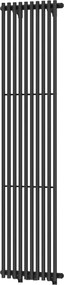Mexen Tulsa radiador decorativo 1600 x 420 mm, 613 W, preto - W219-1600-420-00-70