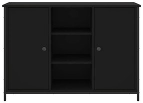 Aparador 100x35x70 cm derivados de madeira preto