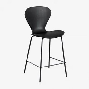 Pack De 4 Bancos Altos Uit ↑65 Cm & Negro & Polipropileno Preto & Polipropileno - Sklum