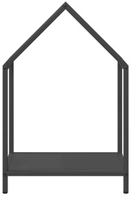 Suporte para lenha 40x25x60 cm aço laminado a frio preto