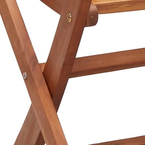 Cadeiras de jardim dobráveis 8 pcs 51x66x95 cm acácia maciça