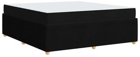 Estrutura da Cama Outros Preto 180 x 200 cm tecido