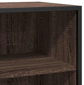 Aparador 68x35x76 cm deriv. de madeira/metal carvalho castanho