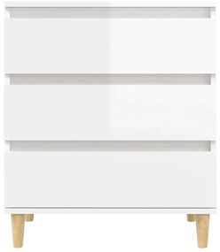 Aparador 60x35x70 cm derivados de madeira branco brilhante