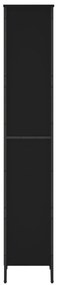 Estante 50x31x169 cm derivados de madeira preto
