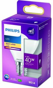 Lâmpada LED Philips E14 470 Lm (4,5 X 8,2 cm) (2700 K)