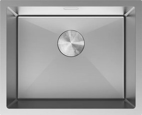 Mexen Trixo lava-loiças de aço inoxidável 1-bacia 540 x 440 mm, inox - 6414541000-01