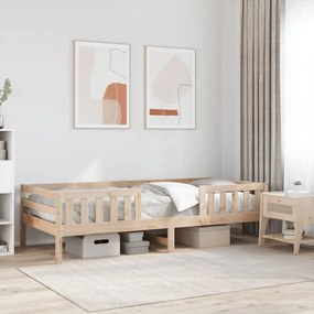 vidaXL Cama sem colchão 90x190 cm madeira de pinho maciça