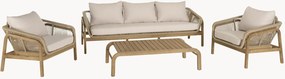 Conjunto lounge de jardim Celestin, conjunto de 4