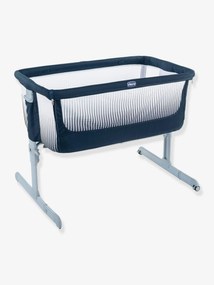 Berço cododo (cama de aproximação) Next2me Air da CHICCO azul escuro liso
