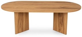 Mesa de Centro "Oval" – 120x40x60 cm, Design Sofisticado