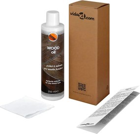 vidaXL Óleo de madeira para móveis 250 ml