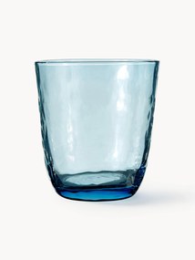 Copos artesanais com superfície irregular Hammered, 4 uni.