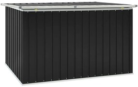 Caixa de arrumação para jardim 171x99x93 cm antracite