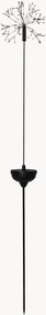Candeeiro de estaca LED solar com sensor de movimento/luz Firework