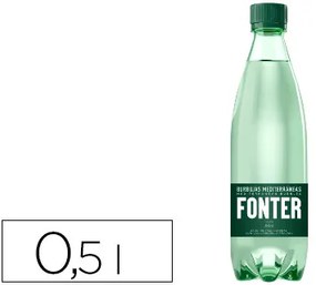 Agua Mineral Natural Fonter com Gas Garrafa de 500ml