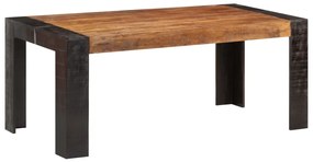 Mesa de jantar 180x90x76 cm madeira de mangueira maciça