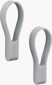 Suportes magnéticos para toalhas em silicone Loop, conjunto de 2