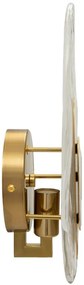 Candeeiro de Parede "Ocean Gold" Dourado – 21x8x31 cm