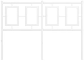 Cabeceira de cama 120 cm metal branco