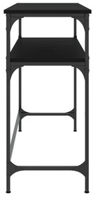 Mesa consola 100x35,5x75 cm derivados de madeira preto