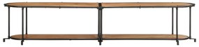 Móvel de TV 200x42x40 cm madeira de acácia maciça