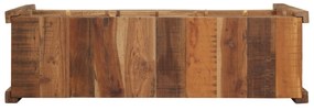 Mesa de Console 107x33x76 cm Madeira Recuperada