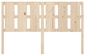 Cabeceira de cama 155,5x4x100 cm pinho maciço