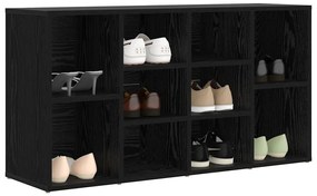 Banco para Sapatos Carvalho preto 103 x 30 x 55 cm