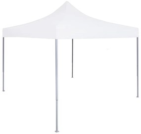 Tenda dobrável profissional para festas 2x2 m aço branco