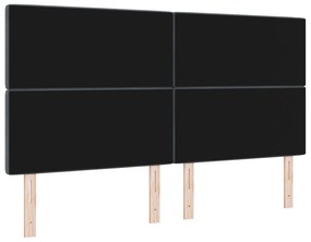 Cabeceira com Botões de Cristal em Veludo Cinza Escuro 180 cm