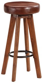 Conjunto de bar 5 pcs 115x56x107 cm madeira maciça