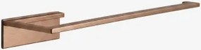 Toalheiro Adesivo De Parede Com Barra 30 Cm Para Casa De Banho Em Aço Inoxidável Jalter Ouro Rosa Escovado - Sklum