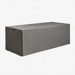 Capa Protetora Para Mesa De Jardim Retangular Otley Cinza Antracite & 260 X 110 Cm - Sklum