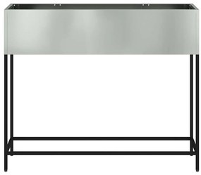 Jardineira Elevada vidaXL 100x26x82 cm Aço Galvanizado