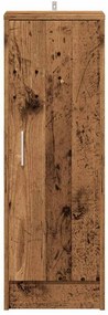 Sapateira madeira velha 32x35x92 cm madeira trabalhada